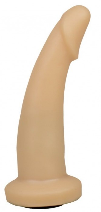 Телесная гладкая насадка Harness - 14,7 см. - LOVETOY (А-Полимер) - купить с доставкой во Владикавказе