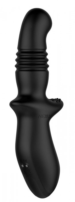 Черный вибромассажер простаты Nexus Thrust с возвратно-поступательными движениями - Nexus Range - во Владикавказе купить с доставкой