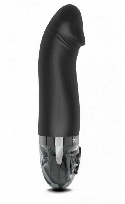 Черный вибратор с электростимуляцией Real Deal Neal - 16,5 см. - MyStim - купить с доставкой во Владикавказе