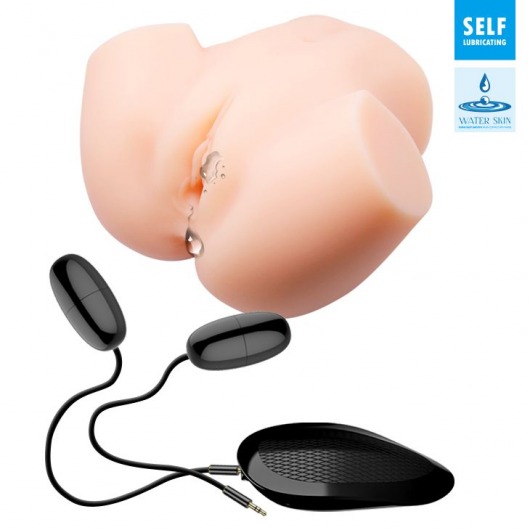 Телесный мастурбатор с 2 тоннелями Dual Vagina and Ass Veronica - Baile - во Владикавказе купить с доставкой