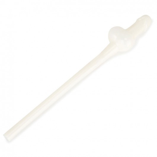 Светящаяся в темноте трубочка для напитков в виде пениса - Erotic Fantasy - купить с доставкой во Владикавказе