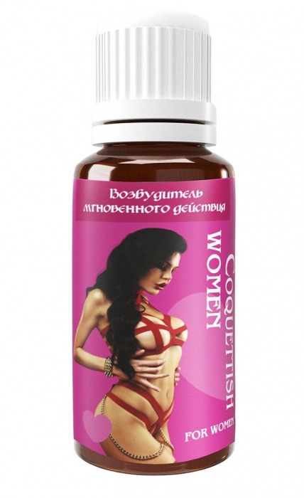 Возбудитель мгновенного действия Coquettish Women - 30 мл. - Миагра - купить с доставкой во Владикавказе