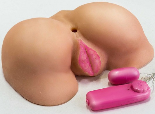 Вибровагина с двумя отверстиями и с выносным пультом - LOVETOY (А-Полимер) - во Владикавказе купить с доставкой