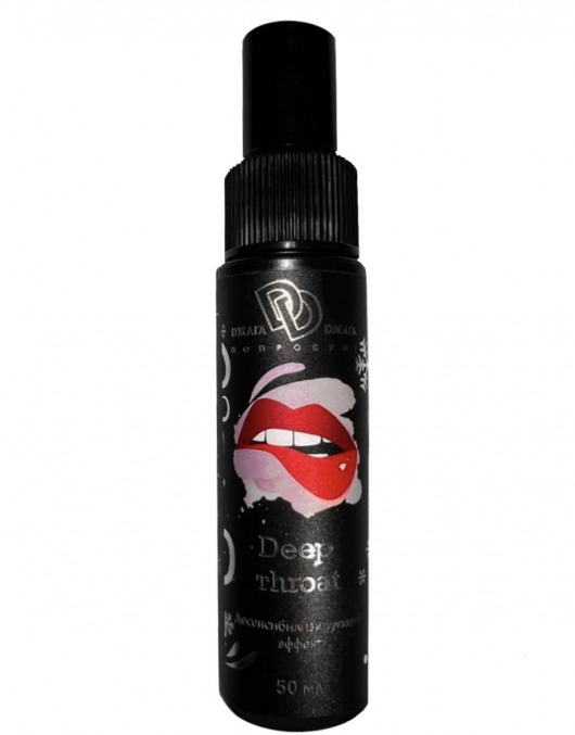 Спрей для горла Deep Throat с десенсибилизирующим эффектом - 50 мл. - БиоМед - купить с доставкой во Владикавказе