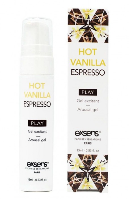 Возбуждающий гель Hot Vanilla Espresso Arousal Gel - 15 мл. - Exsens - купить с доставкой во Владикавказе