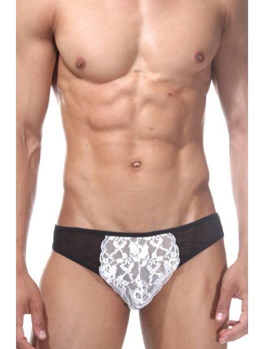 Черно-белые трусы-слипы - La Blinque купить с доставкой