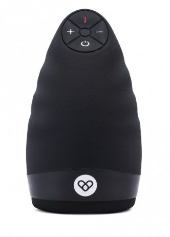 Черный вибромастурбатор для мужчин с подогревом - Pink Vibe - во Владикавказе купить с доставкой