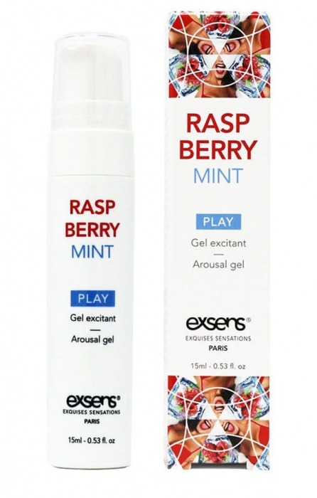 Возбуждающий гель Raspberry Mint с ароматом малины и мяты - 15 мл. - Exsens - купить с доставкой во Владикавказе