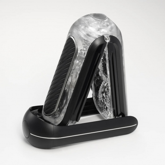 Черный мастурбатор Tenga Flip Zero Gravity с вибрацией - Tenga - во Владикавказе купить с доставкой