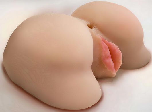 Реалистичный мастурбатор в виде пышной попки из киберкожи - LOVETOY (А-Полимер) - во Владикавказе купить с доставкой