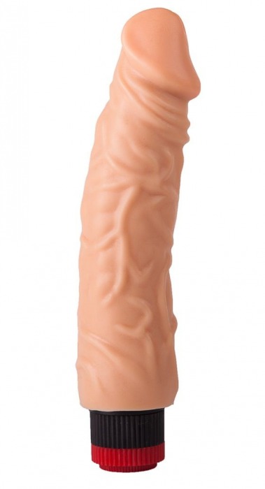 Гелевый вибромассажёр с крупной головкой - 19,5 см. - LOVETOY (А-Полимер)