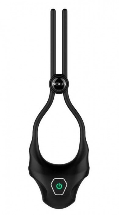 Черное эрекционное лассо с вибрацией Nexus Forge - Nexus Range - во Владикавказе купить с доставкой