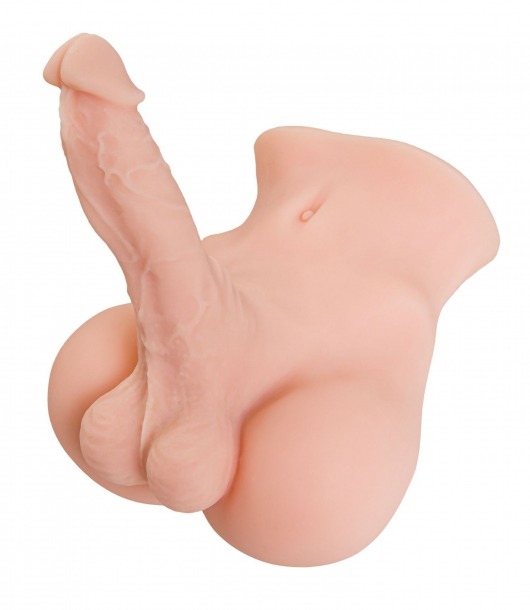 Мастурбатор с фаллосом Manuel - ToyFa - во Владикавказе купить с доставкой