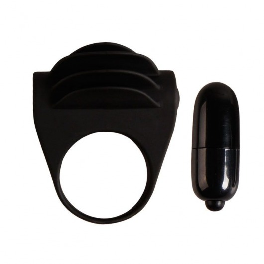 Рифленое эрекционное кольцо с вибрацией Chester - Baile - во Владикавказе купить с доставкой