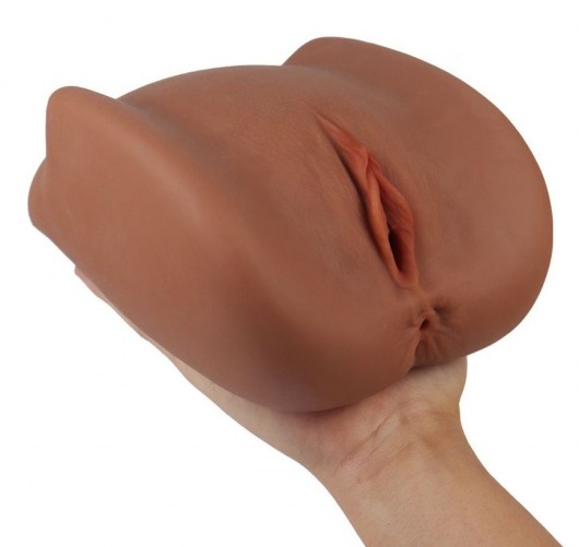 Мастурбатор Black Beauty - вагина и анус - S-HANDE - во Владикавказе купить с доставкой