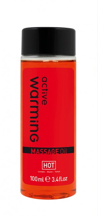 Массажное масло для тела Warming - 100 мл. - HOT - купить с доставкой во Владикавказе