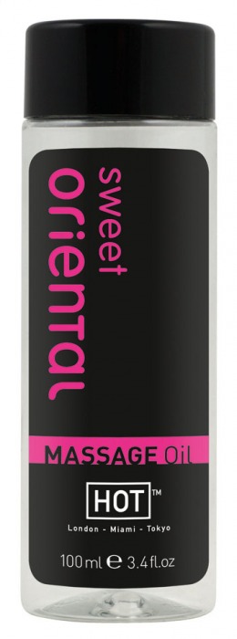 Массажное масло для тела Oriental Sweet - 100 мл. - HOT - купить с доставкой во Владикавказе