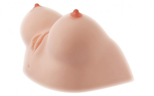 Полуторс Juliana Breast в виде груди с вибровагиной - KOKOS - во Владикавказе купить с доставкой