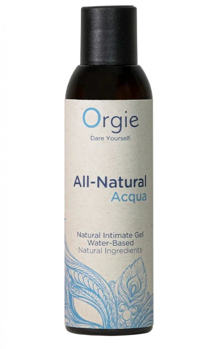 Интимный гель на водной основе Orgie All-Natural Acqua - 150 мл. - ORGIE - купить с доставкой во Владикавказе