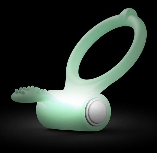 Светящееся в темноте эрекционное виброкольцо Power Clit - Dorcel - во Владикавказе купить с доставкой