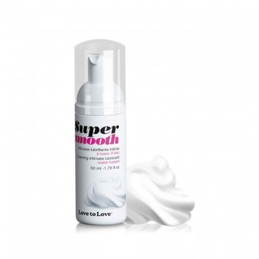 Лубрикант нежнейшая пенка Super Smooth Foaming Intime Lubricant - 50 мл. - Love to Love - купить с доставкой во Владикавказе