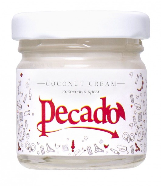 Массажная свеча Сoconut Cream - 35 мл. - Pecado - купить с доставкой во Владикавказе