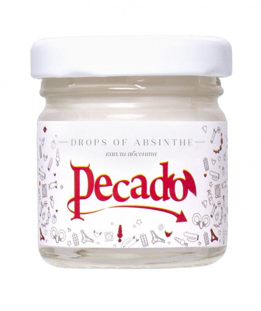 Массажная свеча Drops Of Absinthe - 35 мл. - Pecado - купить с доставкой во Владикавказе