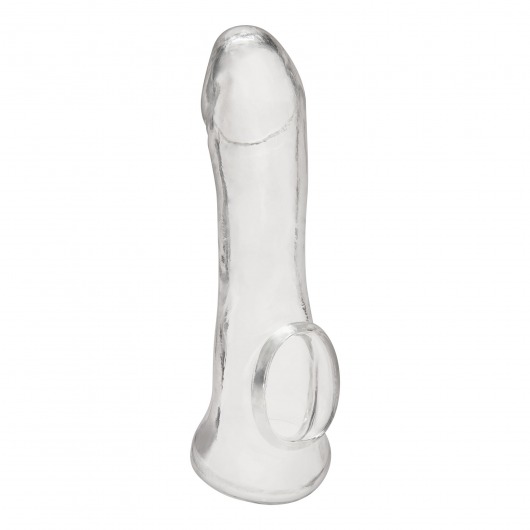 Прозрачная насадка на пенис Transparent Penis Enhancing Sleeve Extension - 15,9 см. - BlueLine - во Владикавказе купить с доставкой