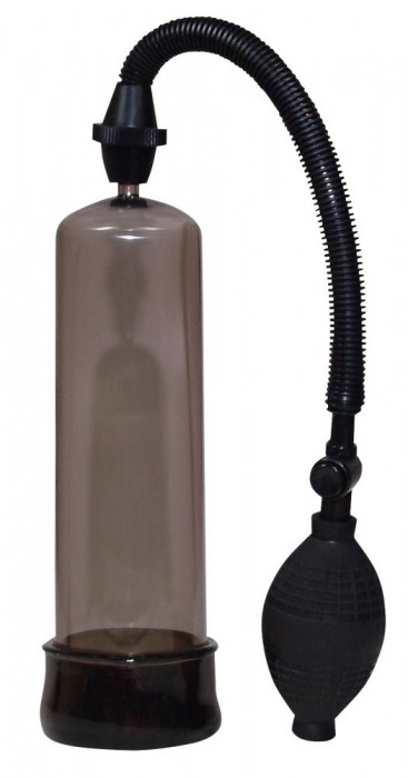 Вакуумная помпа черного цвета - 20 см. - Orion - во Владикавказе купить с доставкой