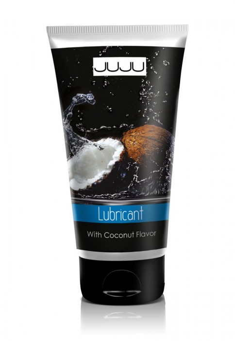 Съедобный лубрикант JUJU с ароматом кокоса - 50 мл. - JuJu - купить с доставкой во Владикавказе