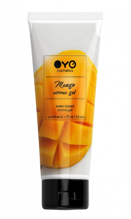 Лубрикант на водной основе OYO Aroma Gel Mango с ароматом манго - 75 мл. - OYO - купить с доставкой во Владикавказе
