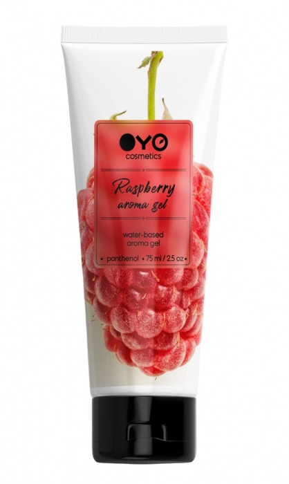 Лубрикант на водной основе OYO Aroma Gel Raspberry с ароматом малины - 75 мл. - OYO - купить с доставкой во Владикавказе