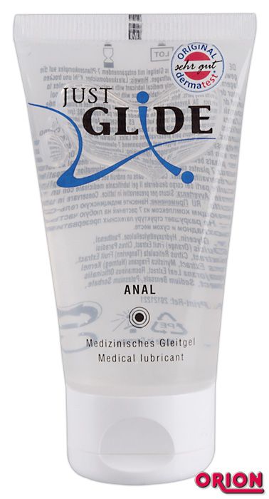 Анальная смазка на водной основе JUSTGLIDE - 50 мл. - Orion - купить с доставкой во Владикавказе