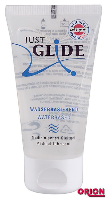 Вагинальная смазка на водной основе JUSTGLIDE - 50 мл. - Orion - купить с доставкой во Владикавказе