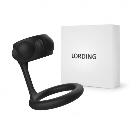 Черная эрекционная насадка на пенис - 6,2 см. - I-MOON - во Владикавказе купить с доставкой