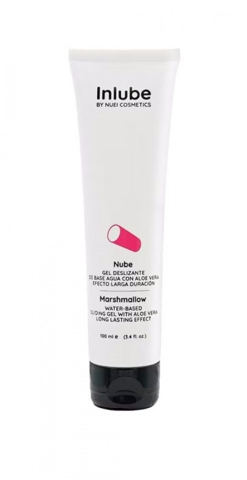 Лубрикант на водной основе Nuei Inlube с алоэ вера и ароматом маршмеллоу -100 мл. - Nuei cosmetics - купить с доставкой во Владикавказе