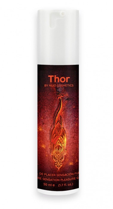 Возбуждающий унисекс гель Thor Fire Gel - 50 мл. - Nuei cosmetics - купить с доставкой во Владикавказе