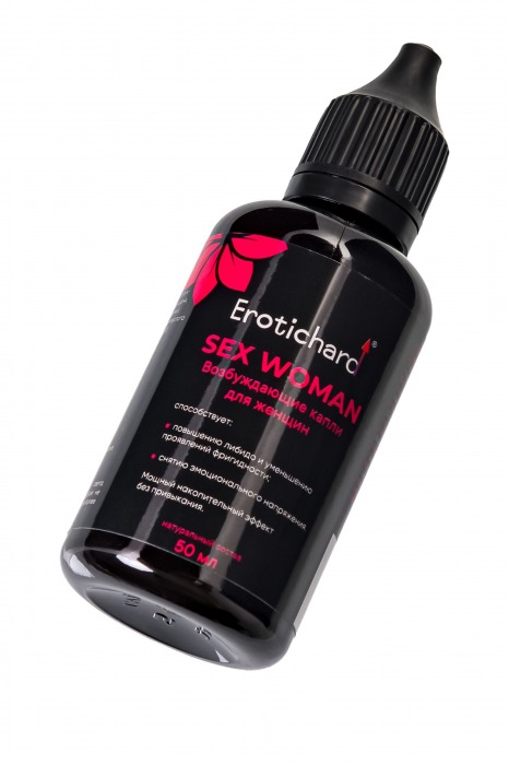 Капли для женщин Erotichard Sex Woman - 50 мл. - Erotic Hard - купить с доставкой во Владикавказе
