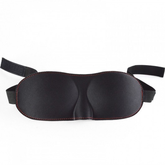 Черная маска на липучке «Комфорт» - Sitabella - купить с доставкой во Владикавказе