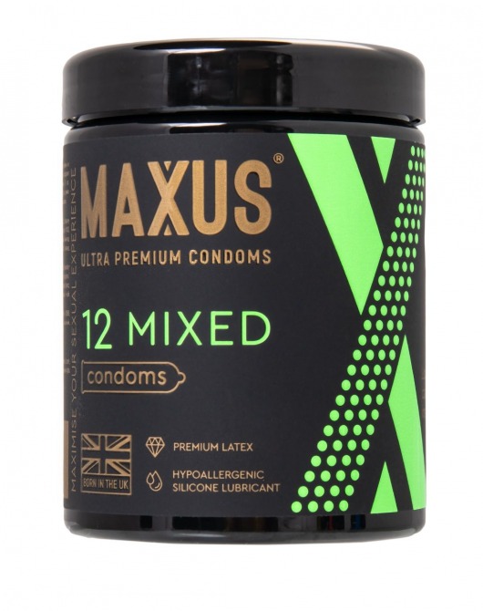 Презервативы MAXUS Mixed - 12 шт. - Maxus - купить с доставкой во Владикавказе