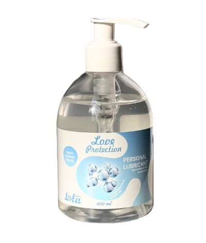 Увлажняющий лубрикант на водной основе Love Protection - 300 мл. - Lola Games - купить с доставкой во Владикавказе