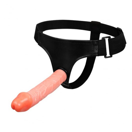 Страпон на ремешках с двумя насадками - Baile - купить с доставкой во Владикавказе