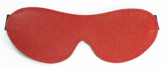 Красная кожаная маска на глаза - БДСМ Арсенал - купить с доставкой во Владикавказе