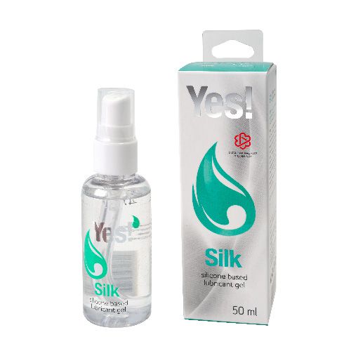 Силиконовая гипоаллергенная вагинальная смазка Yes Silk - 50 мл. - Sitabella - купить с доставкой во Владикавказе