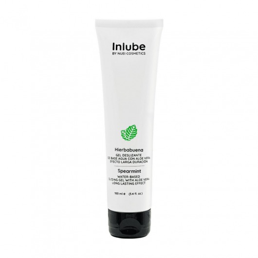 Водный лубрикант Nuei Inlube с алоэ вера и ароматом мяты - 100 мл. - Nuei cosmetics - купить с доставкой во Владикавказе
