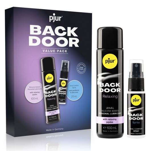 Набор для анального секса pjur Back Door Value Pack - Pjur - купить с доставкой во Владикавказе