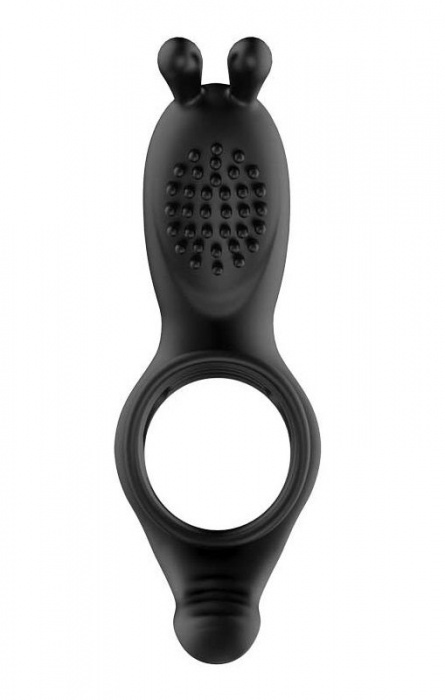 Черное эрекционное кольцо с вибрацией и пультом ДУ - Secwell - во Владикавказе купить с доставкой