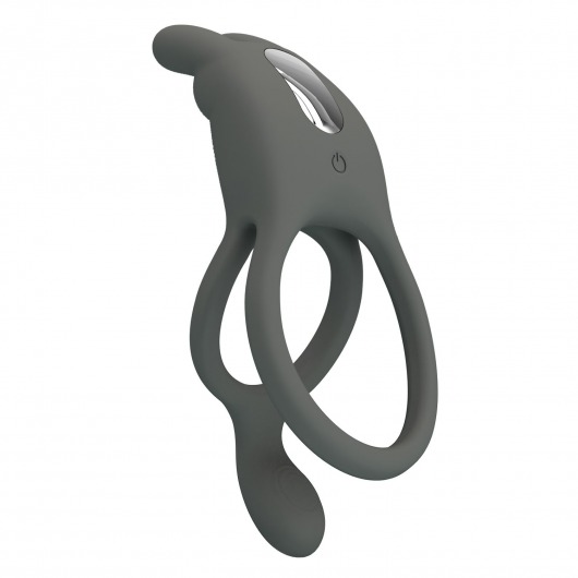 Серое эрекционное виброкольцо Dwayne - Baile - во Владикавказе купить с доставкой