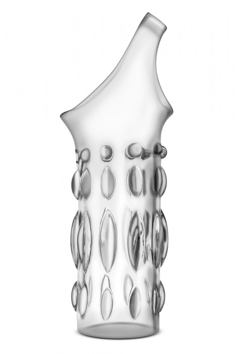 Прозрачная насадка на пенис Stretchy Studded Penis Sleeve Ring - Blush Novelties - во Владикавказе купить с доставкой