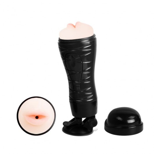 Мастурбатор-ротик Flora с присоской - Baile - во Владикавказе купить с доставкой